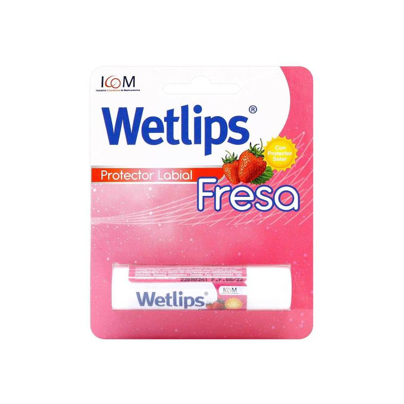 PROT.LABIAL WETLIPS FRESA 4.2 GR (PUMCV) PROTEC. LABIAL