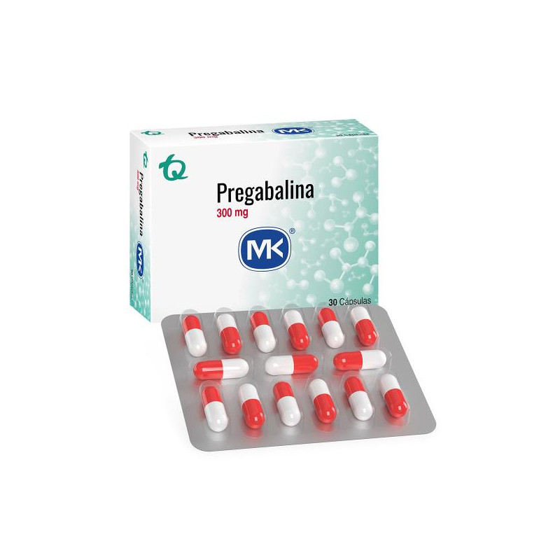 PREGABALINA 300 MG 30 TBS MK (M)