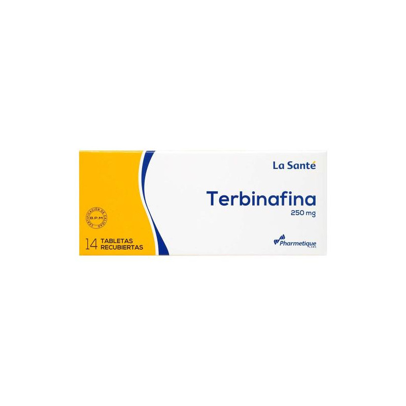 TERBINAFINA 250 MG 14 TBS REC LS