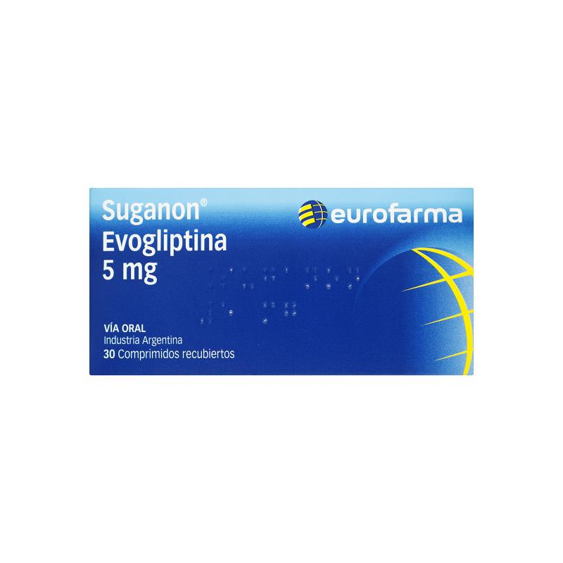 SUGANON EVOGLIPTINA 5 MG 30 TABS SUGANON EVOGLIPTINA 5 MG 30 TABS