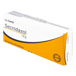 SECNIDAZOL 1 GR 2 TABLETAS LS SECNIDAZOL