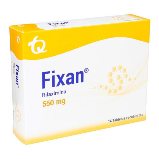 FIXAN 550 MG 14 TABS MK RIFAXIMINA