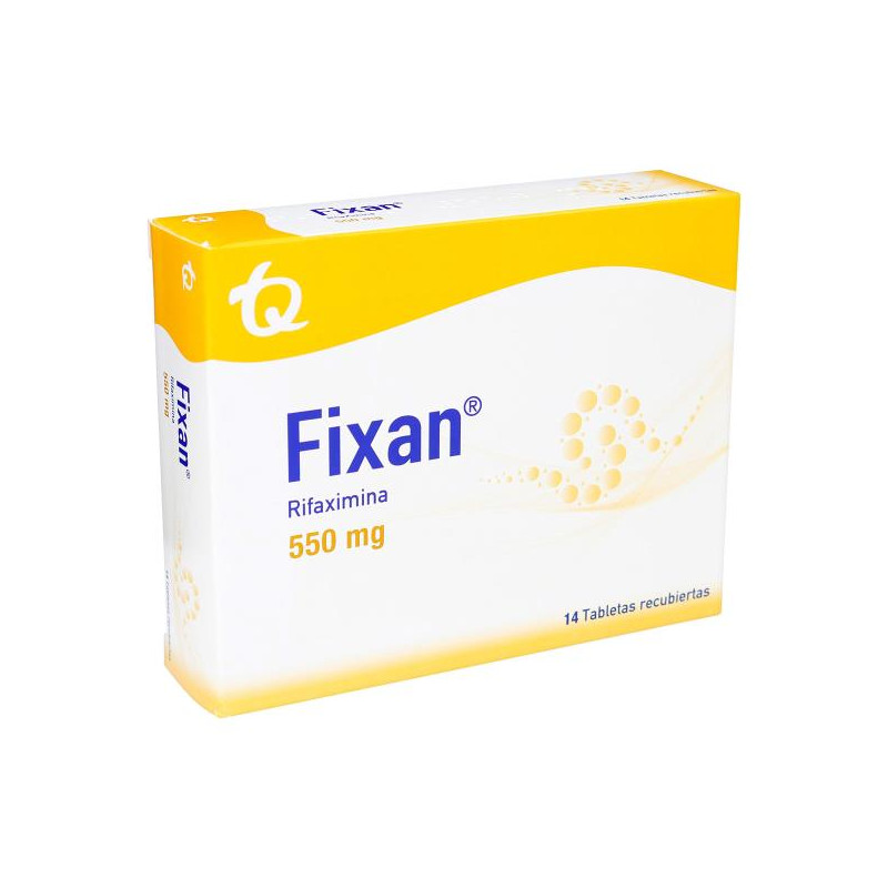 FIXAN 550 MG 14 TABS MK RIFAXIMINA