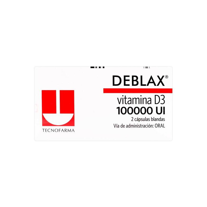 DEBLAX 2 CAP.BLAN COLECALCIFEROL