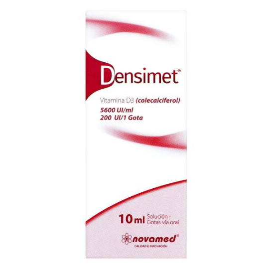 DENSIMET 5600 UI 10 ML SOLUCION ORAL COLECALCIFEROL