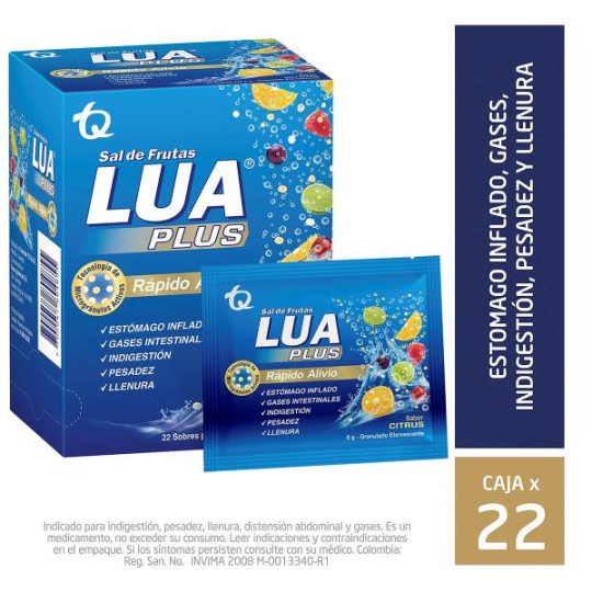 SAL DE FRUTAS LUA PLUS X 22 UNID