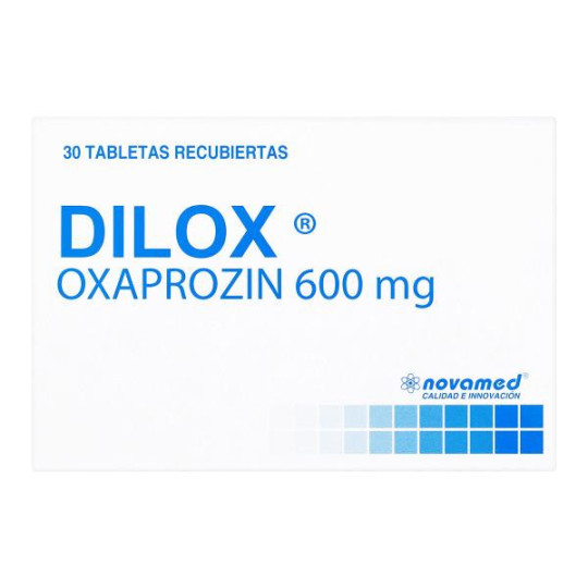 DILOX (OXAPROZIN) 600 MG 30 TABS DILOX (OXAPROZIN) 600 MG 30 TABS