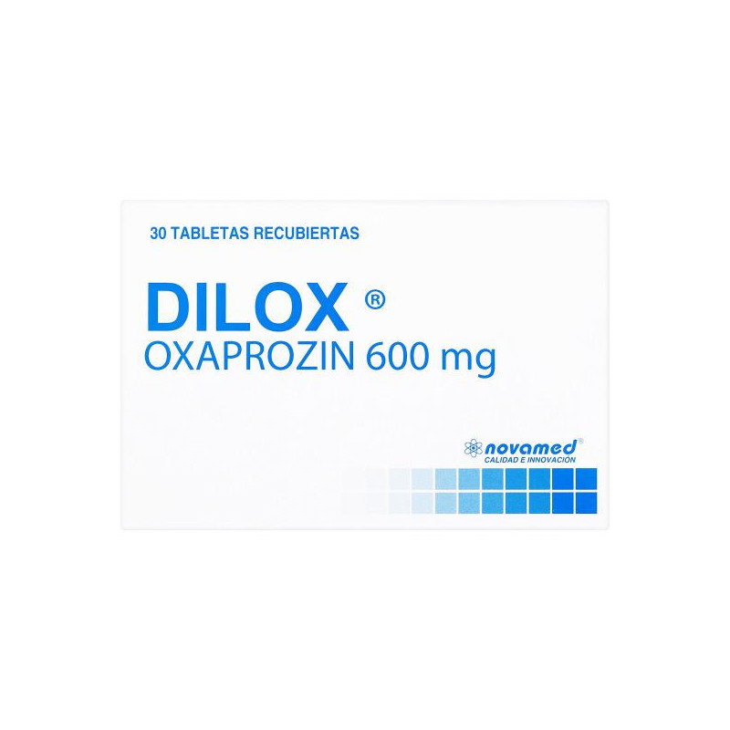 DILOX (OXAPROZIN) 600 MG 30 TABS DILOX (OXAPROZIN) 600 MG 30 TABS