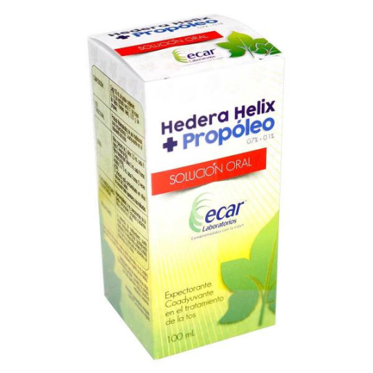 HEDERA HELIX 0.7% PROPOLEO 0.1% SOL100ML HEDERA HELIX 0.7% PROPOLEO 0.1% SOL100ML