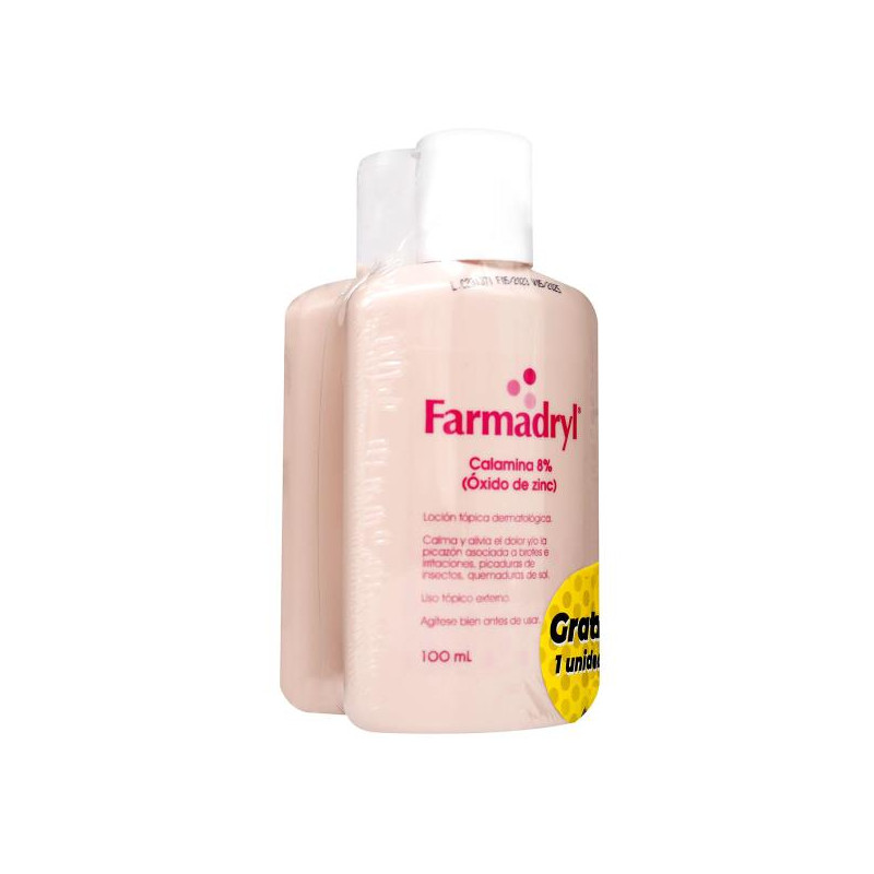 2 FARMADRYL 100 ML CALAMINA 2 FARMADRYL 100 ML CALAMINA