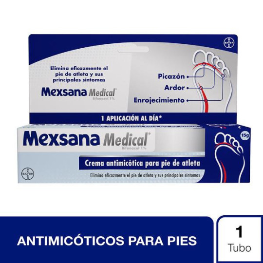 MEXSANA MEDICAL CREMA 15 GR BIFONAZOL MEXSANA MEDICAL CREMA 15 GR BIFONAZOL