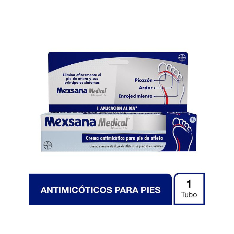 MEXSANA MEDICAL CREMA 15 GR BIFONAZOL MEXSANA MEDICAL CREMA 15 GR BIFONAZOL
