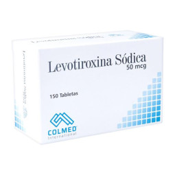 LEVOTIROXINA 50 MCG 150 TABLETAS PC 