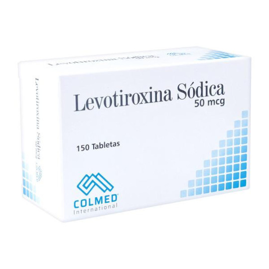 LEVOTIROXINA 50 MCG 150 TABLETAS PC LEVOTIROXINA 50 MCG 150 TABLETAS PC