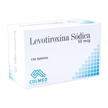 LEVOTIROXINA 50 MCG 150 TABLETAS PC 