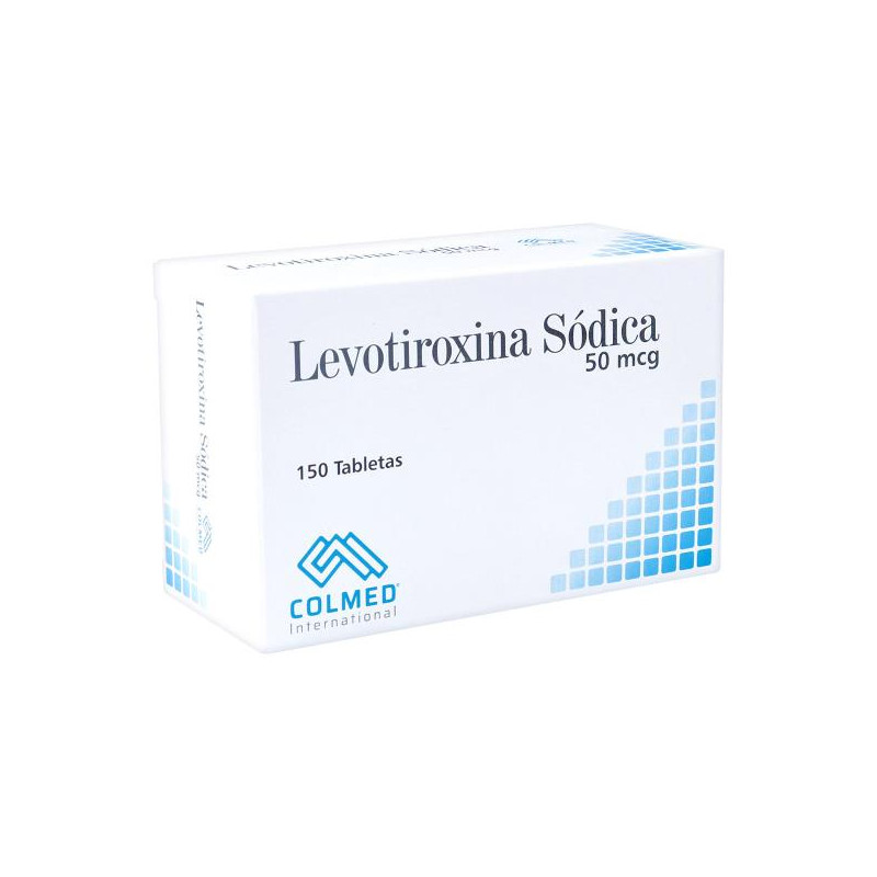 LEVOTIROXINA 50 MCG 150 TABLETAS PC LEVOTIROXINA 50 MCG 150 TABLETAS PC