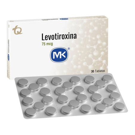 LEVOTIROXINA 75 MCG X 30 TBS MK