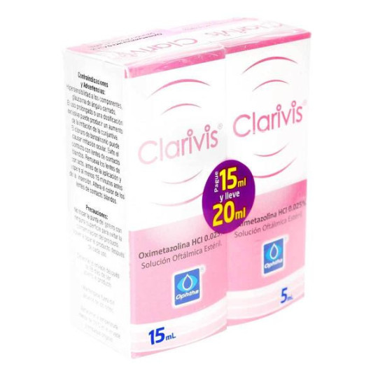 CLARIVIS 0.025% 15ML CLARIVIS 0.025% 5ML 