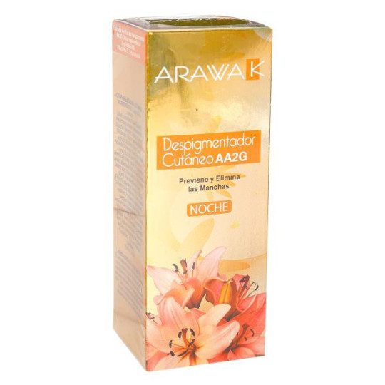 DESPIGMENTADOR CUTANEO NOCHE ARAWAK 60GR DESPIGMENTADOR CUTANEO NOCHE ARAWAK 60GR