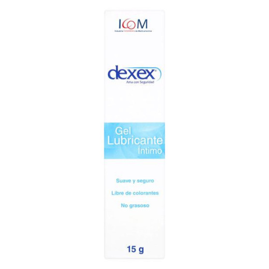 GEL LUBRICANTE INTIMO DEXEX 15 GR ICOM GEL LUBRICANTE INTIMO DEXEX 15 GR ICOM