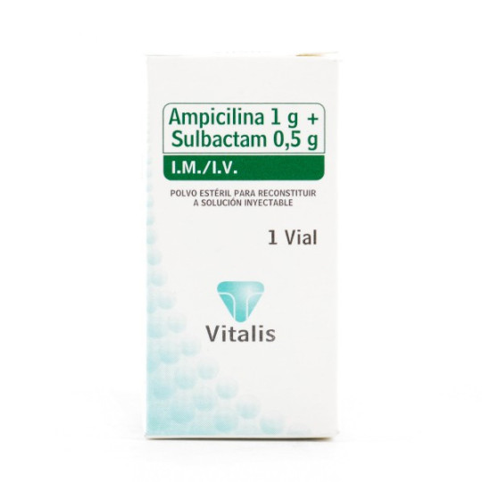 AMPICILINA SULBACTAM 1 AMPOLLA 1.5GR. VT AMPICILINA SULBACTA AMPICILINA SULBACTAM 1 AMPOLLA 1.5GR. VT AMPICILINA SULBACTA