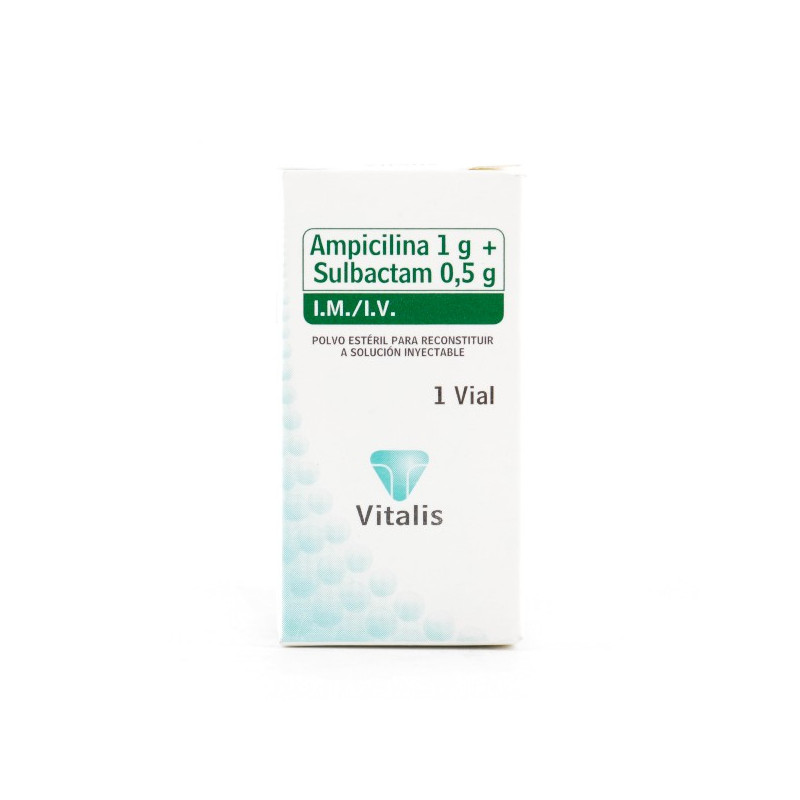 AMPICILINA SULBACTAM 1 AMPOLLA 1.5GR. VT AMPICILINA SULBACTA AMPICILINA SULBACTAM 1 AMPOLLA 1.5GR. VT AMPICILINA SULBACTA
