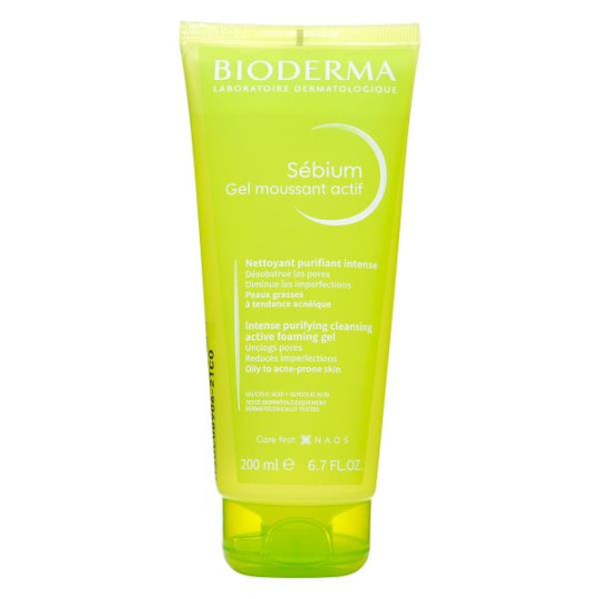 SEBIUM GEL MOUSSANT ACTIF 200 ML GELES