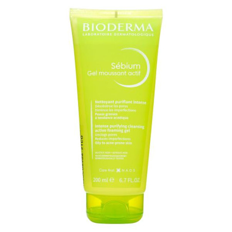 SEBIUM GEL MOUSSANT ACTIF 200 ML GELES