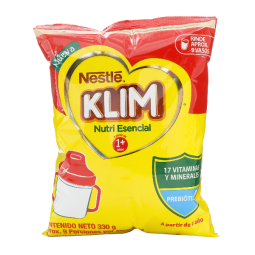 KLIM 1+ NUTRIESENCIAL BOLSA 330 GRS LECHES