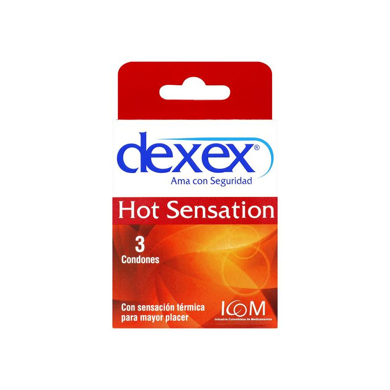PRESE DEXEX HOT SENSATION 3 UDS ICOM (PUMCV) PRESE DEXEX HOT SENSATION 3 UDS ICOM (PUMCV)