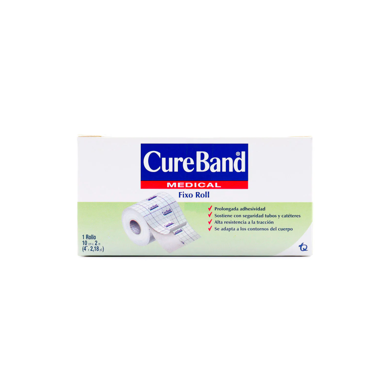 FIXO ROLL CUREBAND 4X2.18 Y (10 CM X 2M) MK