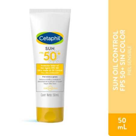 PROT.CETAPHIL SUN OIL FPS50 50 ML.