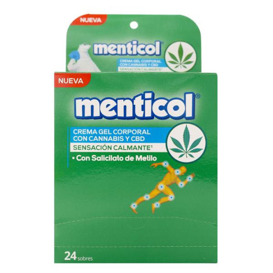 CRE.GEL.CORP. MENTIC CANN 12 GR x 24SBS 