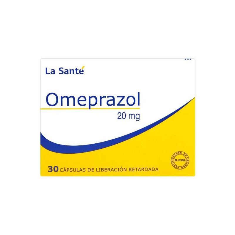 OMEPRAZOL 20 MG 30 CAPSULAS LS OMEPRAZOL