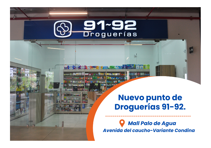 Nuevo Punto de Droguerías 91-92 Mall Palo de Agua